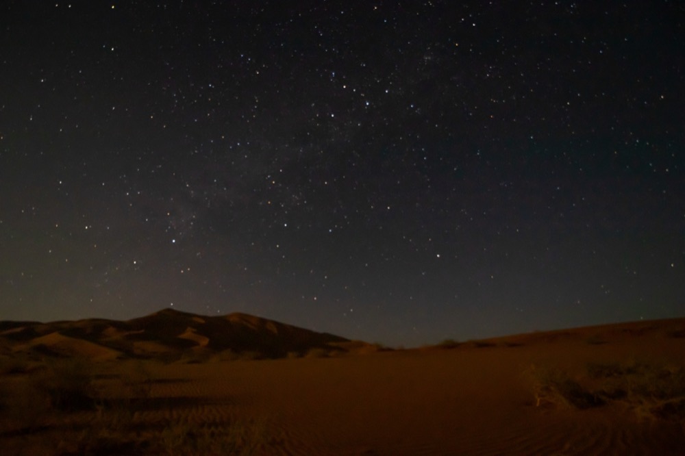 Amazing views of the Sahara desert