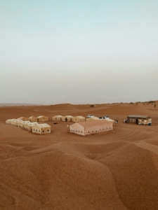 Camp in oman