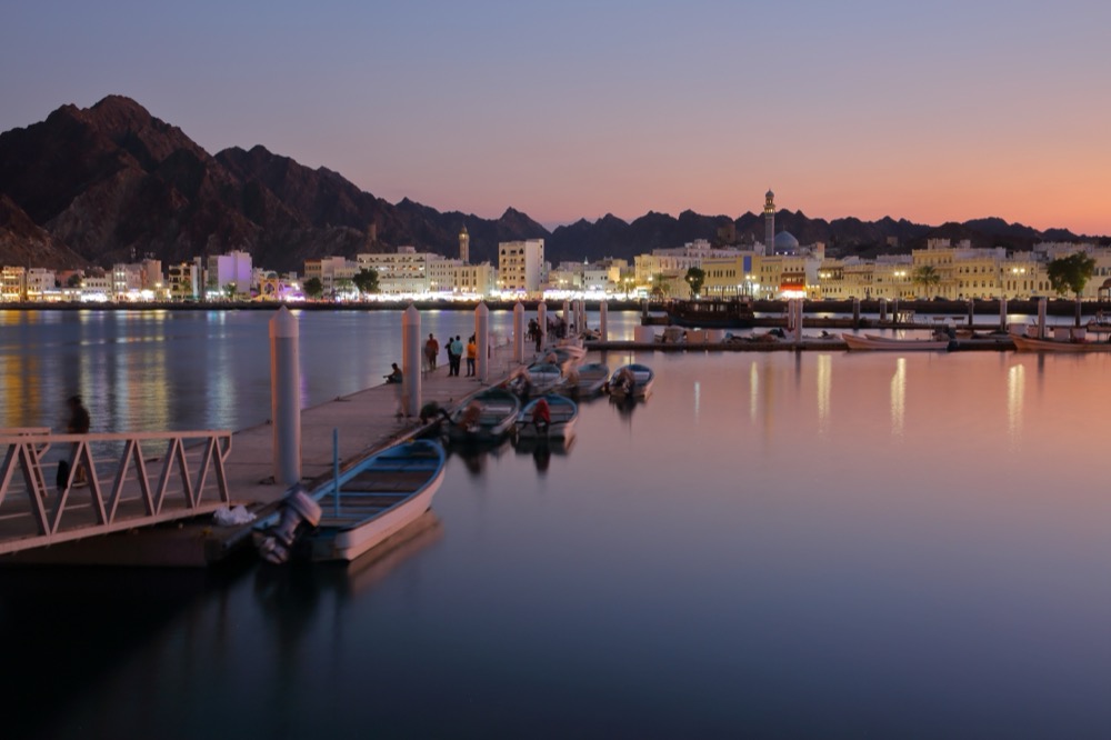 The Muttrah Corniche Viewe